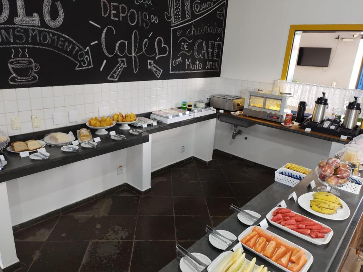 Pousada Dona Emilia Brotas Bagian luar foto